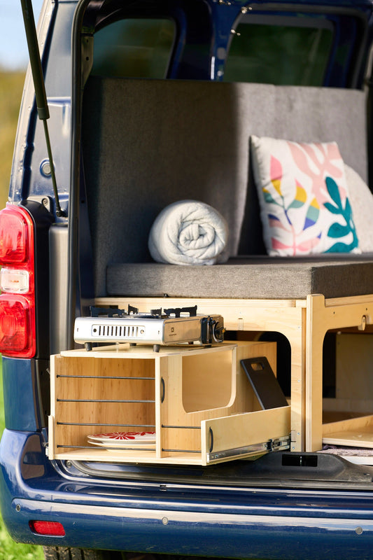 Camper Ausziehbett selber bauen in nur 1 Stunde