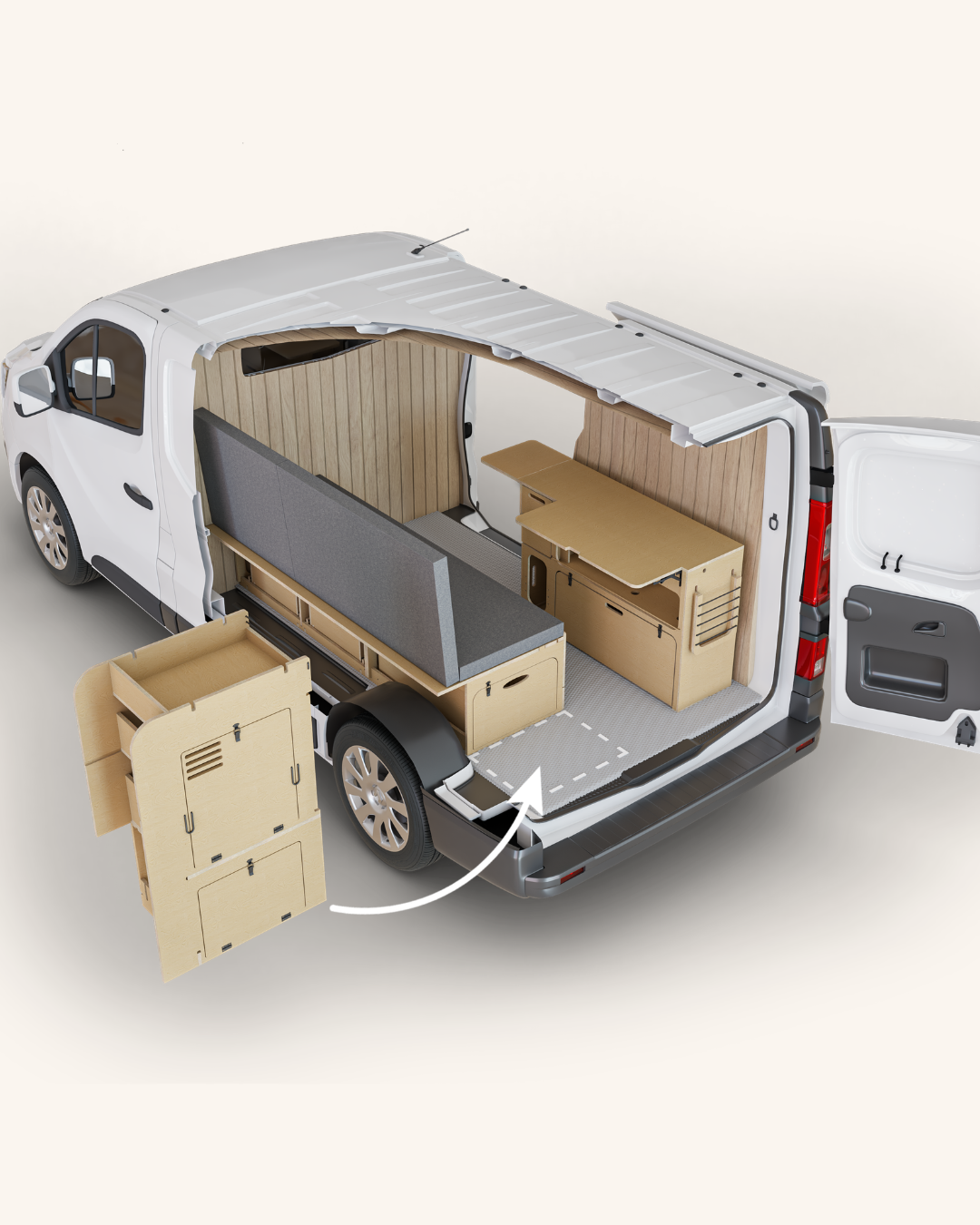 Camper Ausbau Set klassische L2