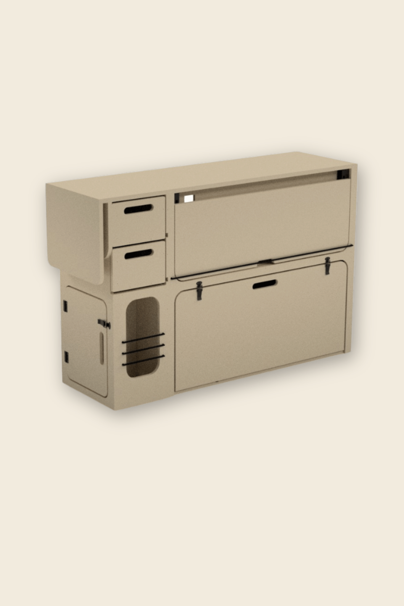 Seitenmodul für Camper