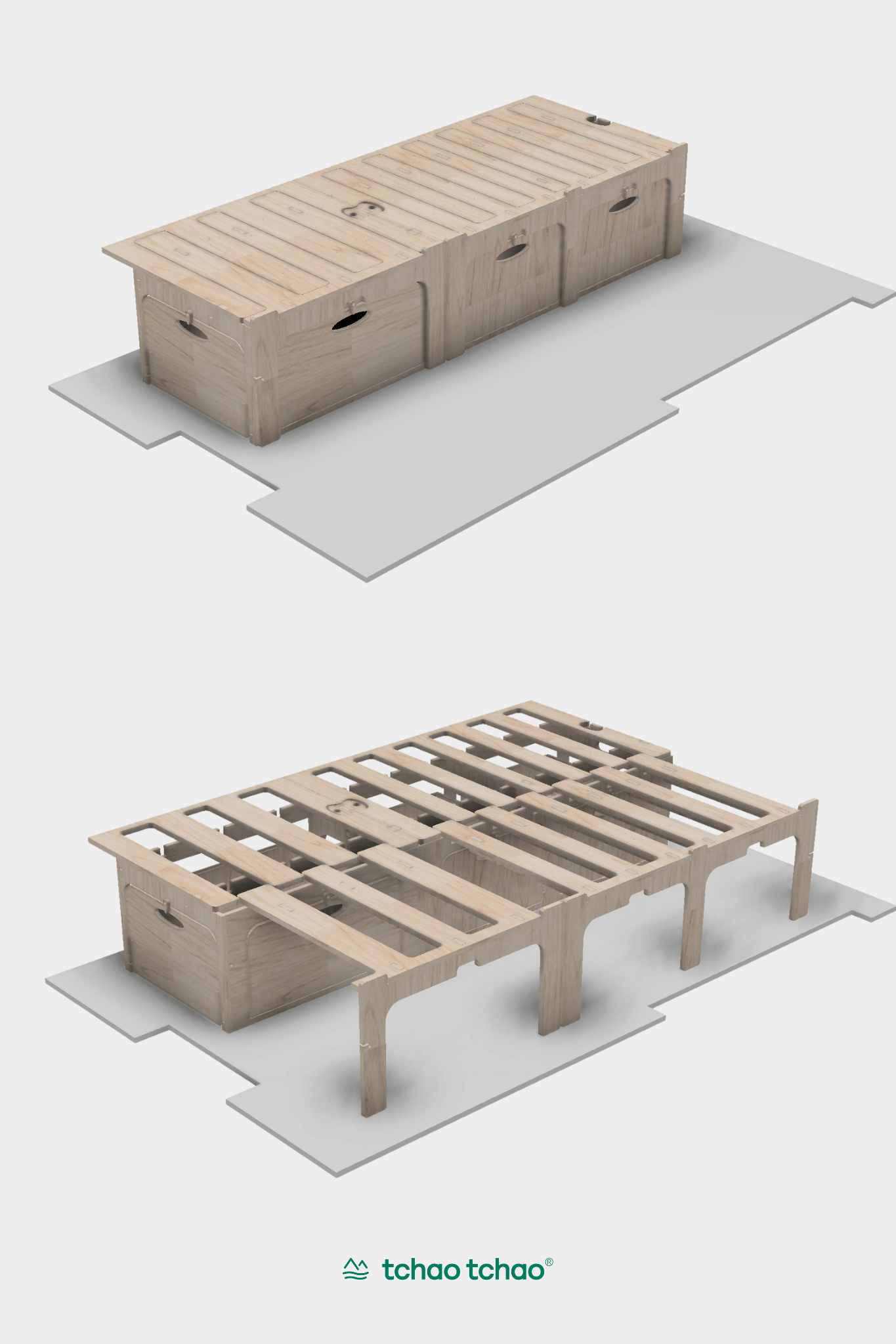 Camper Ausziehbett  für Van & Transporter