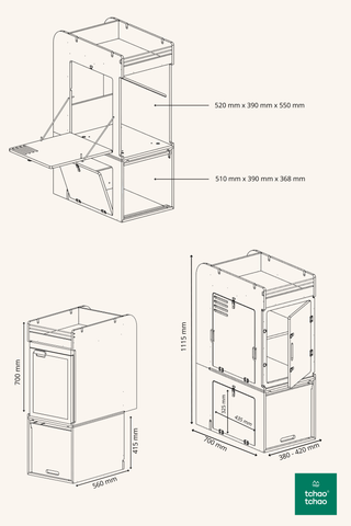 Kühlschrank für Transporter