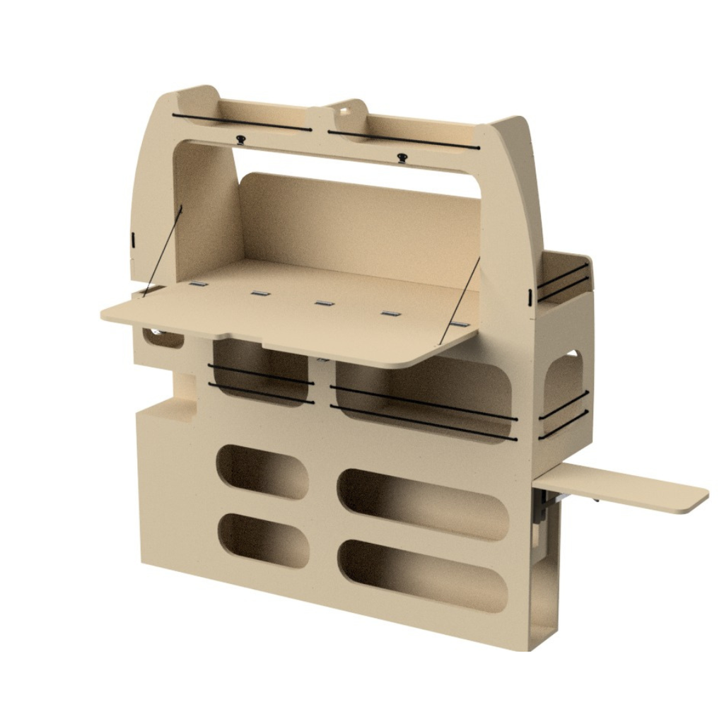 Camper Schrank mit Tisch als Bausatz