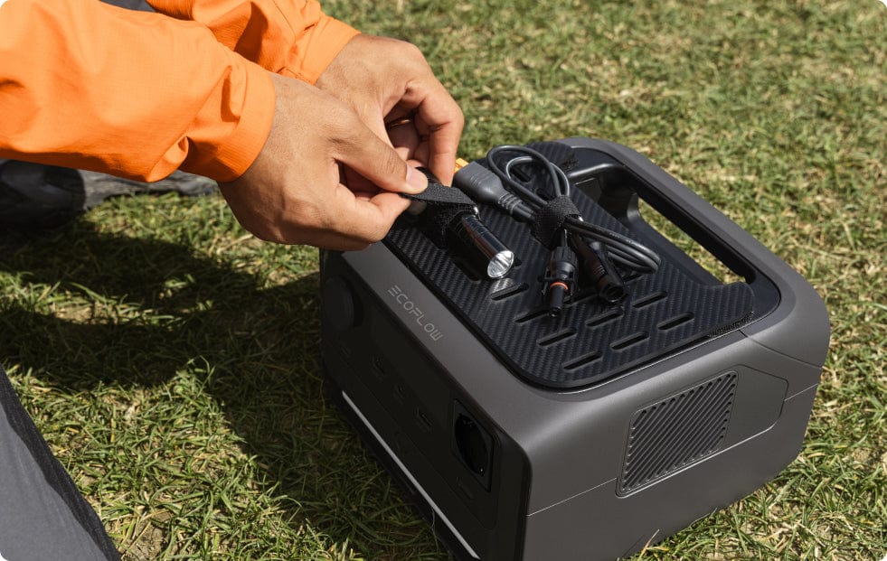 Tragbare Powerstation EcoFlow River 3 Plus – Ansicht 3